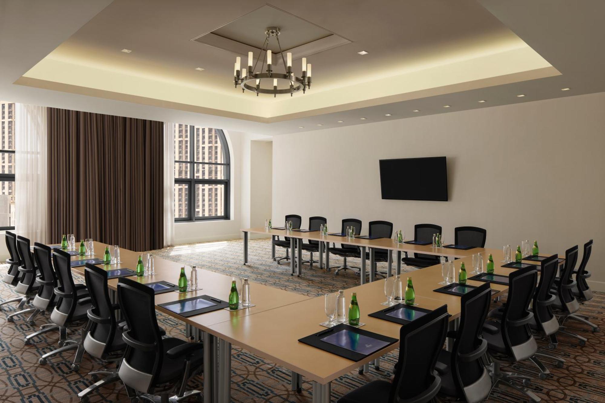 Hilton Hotel & Convention Jabal Omar Makkah Mecca Exterior foto A meeting room at the hotel