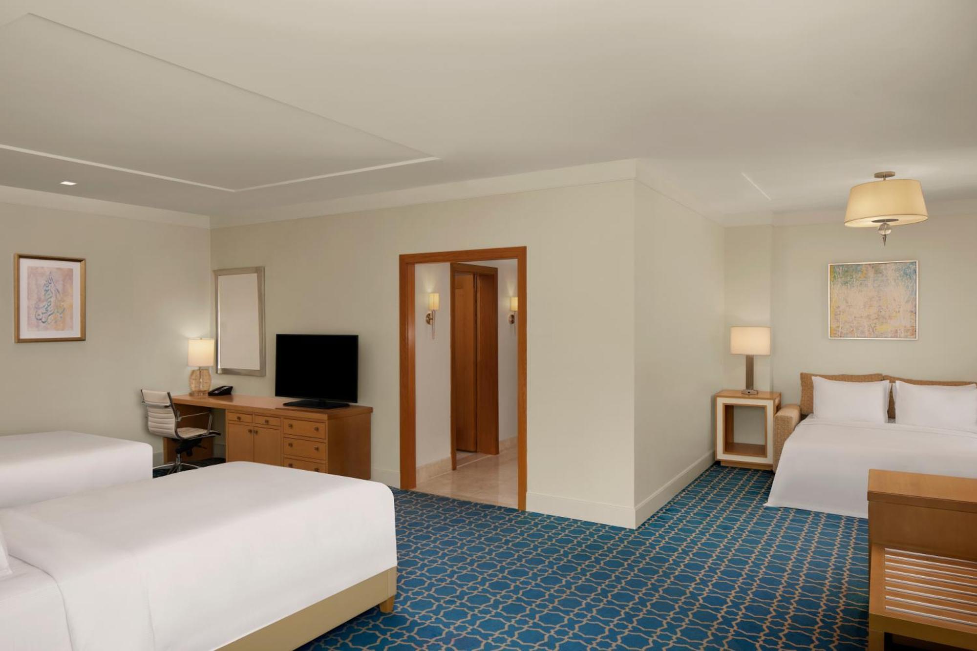 Hilton Hotel & Convention Jabal Omar Makkah Mecca Exterior foto A room at the hotel