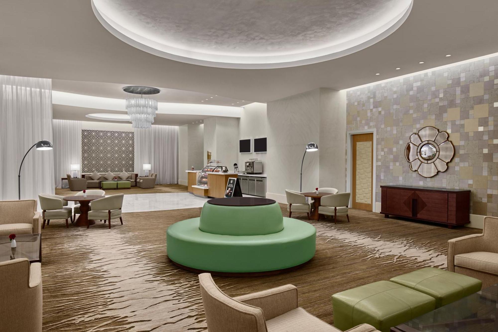 Hilton Hotel & Convention Jabal Omar Makkah Mecca Exterior foto The lobby of the hotel