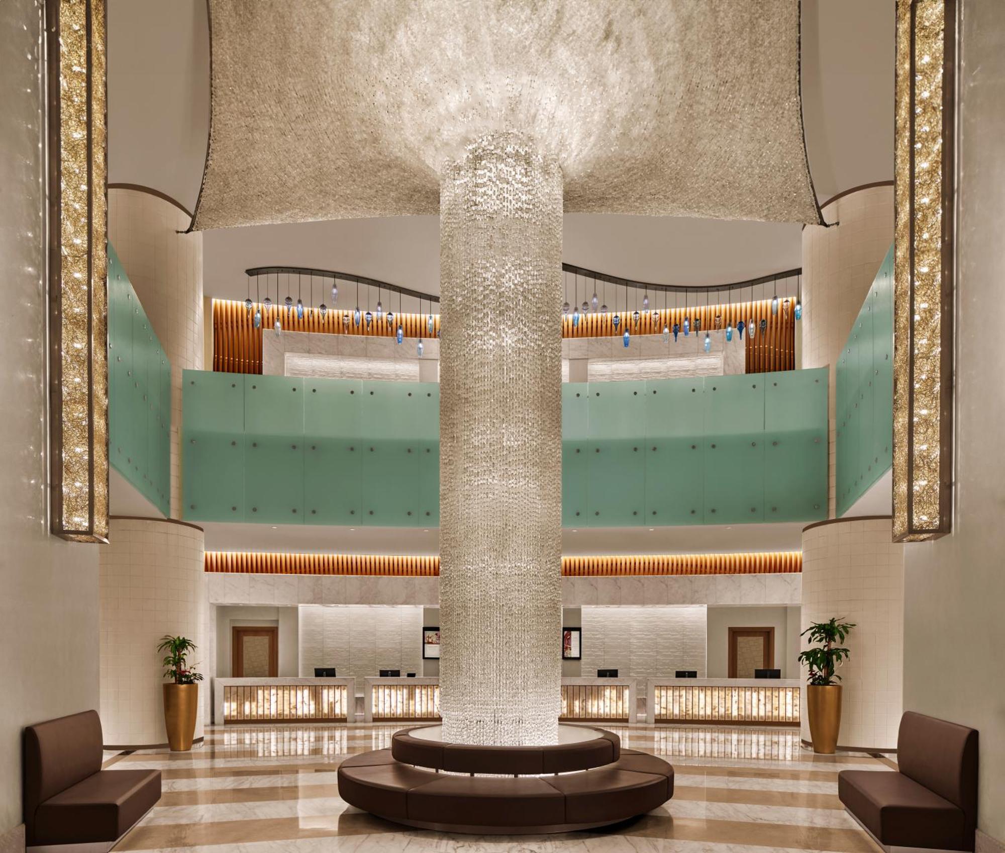Hilton Hotel & Convention Jabal Omar Makkah Mecca Exterior foto The lobby of the hotel